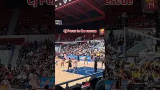 Ofensive Rebound by Cj Perez, SCORED + FOUL | PBA 50 | Finals, Game 1