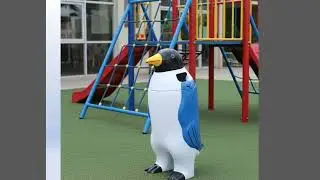 FRP Penguin Dustbin 4 Ft, 60L