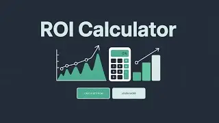 ROI Calculator - Finance Tools  #hexatools  #financialtools  #thehexatools #roicalculator