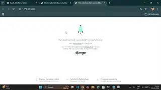 Install Django & Create Your First Project  | Django Setup & Configuration | Part 1
