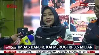Banjir Pekalongan Bikin PT KAI Merugi Gingga Rp3,5 Miliar #Beritasatu
