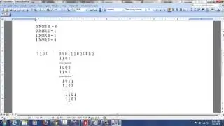 Cyclic Redundancy Check (CRC)