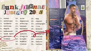 Junk Journal January 2025 Day 9: Hidden