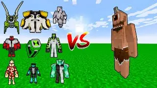What Ben 10 Mutant Can Defeat The Most All New Strong Bosses in Minecraft In A Row?