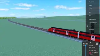 Управляя самым быстрым поездом в мире, помните о разрыве в Roblox.