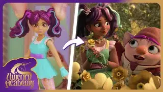 Frühjahrsputz mit Ava (Spiel mit den Puppen der Unicorn Academy) | Spielzeug für Kinder