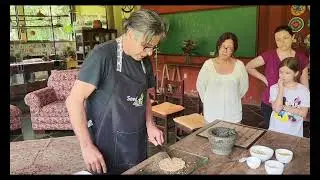 NOVA RECEITA DE PÃO ESSÊNIO durante curso Médico na Cozinha... conforme as palavras de Jesus
