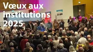Cérémonie des vœux du maire aux institutions 2025