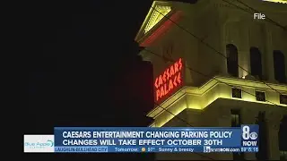 Ceasars Entertainment changing self-parking policy, still free for locals