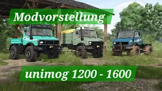 Ls25 Modvorstellung - Unimog U1200 U1600 Pack / #ls22mods #simulation #landwirtschaftsimulator25 