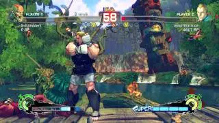 SSF4: X-Gamblerz (Dhalsim) vs imnotthatrude (Abel)