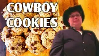 Crying Cowboy Cookies #tcaprecipes #cowboycookies