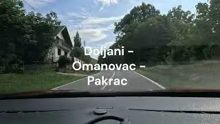 Putovanje  subotom popodne Doljani - Omanovac - Pakrac