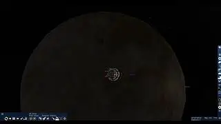 Travel to Farout(2018 VG18) in space engine warp ship