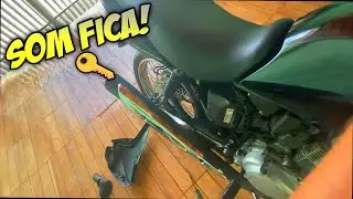 COMO TIRAR O FILTRO DE AR DA SUA FAN 150 SEM PREJUDICAR O MOTOR!