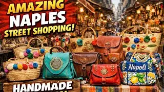 Naples Street Market 🇮🇹 | Real Shopping Vibes in Italy