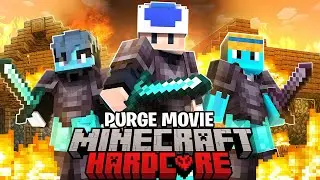 300 Players Simulate The Purge In Minecraft..[FULL MOVIE]