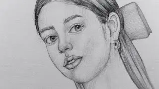 How to Draw Faces with Loomis Guidelines | Easy Girl Face