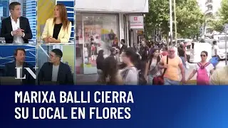 Marixa Balli cierra su local en Flores y cambia de rubro; crisis en la industria textil