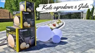 Kule ogrodowe solarne LED z Jula. Unboxing i montaż. #unboxing #led #garden