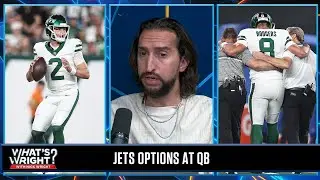 Sooner Jets bench Zach Wilson the better? Nick on the QB problem in New York | What&rsquo;s Wright?