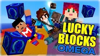 LUCKY BLOCKS OMEGA! | Spiderman Contra Superman WTF?? xDDD c/ Sylkeka y Elyas | Lady Boss