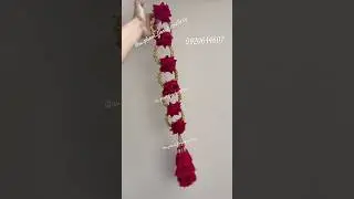 Paranda / hair accessories/ haldi jewellery #haldijewellery #paranda #hairgajra
