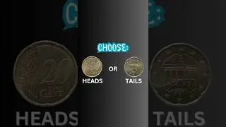 Coin flipping 🪙 #quiz #quizshort #tryyourluck #headsortails #coin