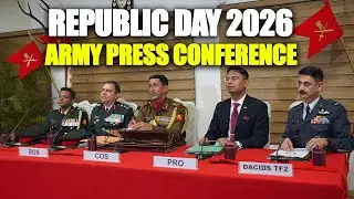 Indian Army Press conference on Republic Day 2026