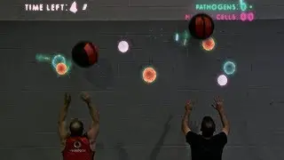 Immune Defender - Interactive Wall Ball Game from LUMOplay