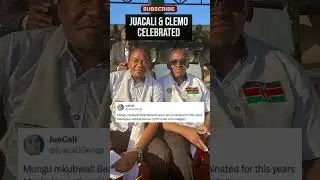 Veterans Jua Cali & Producer Clemo Nominated for Mashujaa National Heroes 2025 Awards 🇰🇪 |