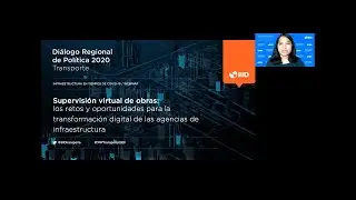 Digital transformation of infrastructure agencies: virtual supervision of works