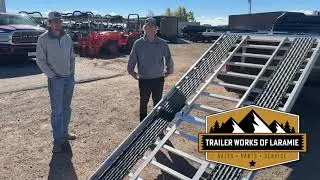 Triton Sled Deck at Trailer Works of Laramie.