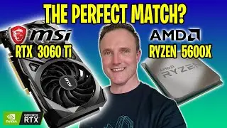 Лучшая комбинация процессора и 3060 Ti!? | MSI VENTUS 2X OC NVIDIA RTX 3060 Ti и RYZEN 5600X