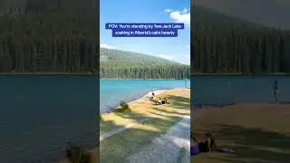 Two Jack Lake, AB #traveltips #nextdestination #traveltrend #adventure #exploremore