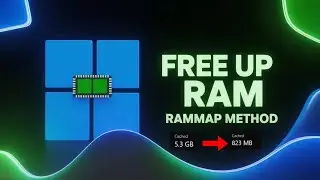 Free Up RAM Instantly on Windows Using RAMMap | Best RAM Cache Cleaner Tutorial 2026