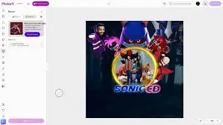 HACIENDO EL POSTER DE SONIC 4 LA PEL&Iacute;CULA