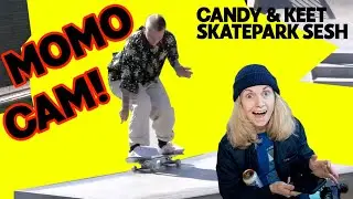 SKATEPARK SESH WITH CANDY AND KEET