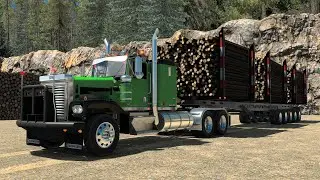 ATS Expansion Featuring 850 Moddings KW/LW and Heavy Logging Trailer