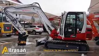 TAKEUCHI TB 290 2 con POWERTILT N&ordm; 5617