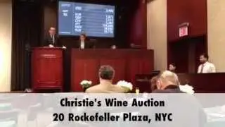 Shari Sheffield: Christie's Wine Auction NYC Snippet - www.SHARISHEFFIELD.com