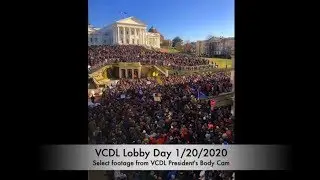 Philip Van Cleave's body cam video from VCDL LOBBY DAY