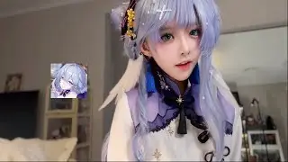 The Chinese-style bird design really appeals to me this time! - Cosplay by 默默子rikiyo Honkai:StarRail