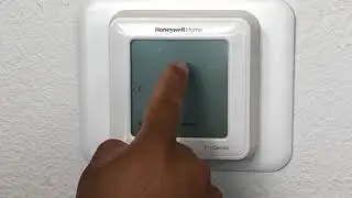 Как запрограммировать Honeywell T6 с термостатом Z Wave