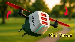 Creative Mini Drone Flying in Park &ndash; Amazing Innovation by Shahzad Skills!
