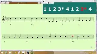 Db Major 1 Octave 4 Quarter Notes Violin