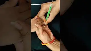 simple nail art on tiny hands#trending #nailarts#design#viral#little#littlehands#tiny#tinyhands 💅💅🙂🙂