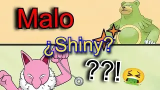 Top 10 Pokemon Shinys m&aacute;s feos de 2025 🤢
