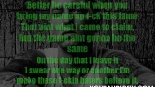 Lil Wayne - Drop the World [Eminem's verse] Lyrics on screen