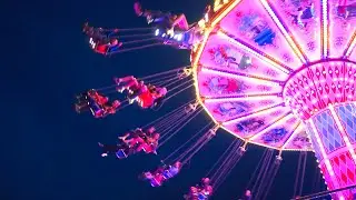 Midnight show at the Wilderness Festival